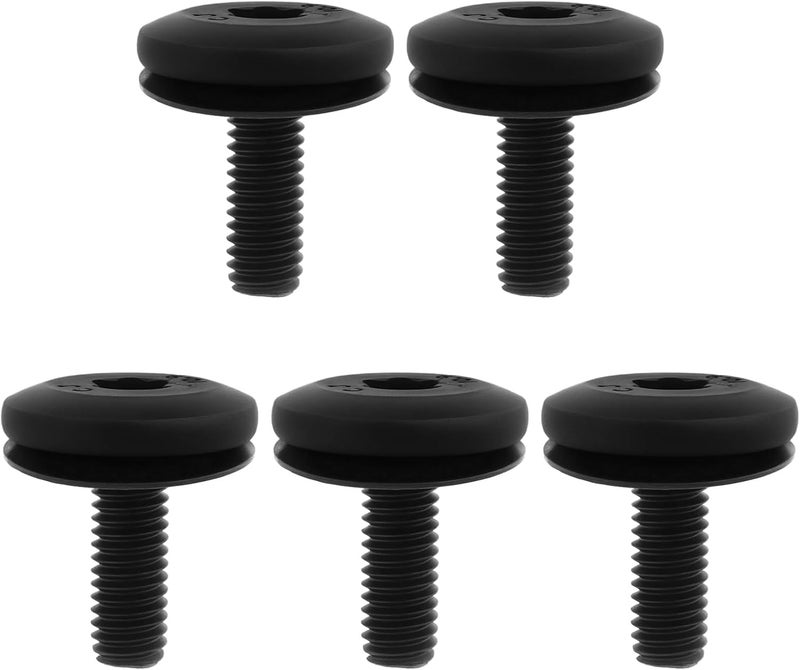 ECSiNG 5pcs T30 Torx Head Bolt 07146959923 M6 Self-Tapping Torx Head Screw with Washer for Headlight Radiator Frame Front Frame Compatible with BMW 1 2 3 4 Series - Image 1